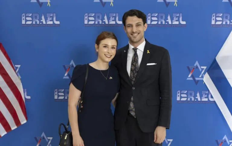 Yaron Lischinsky and Sarah Lynn Milgrim who were killed on May 21, 2025 at an event at the Capital Jewish Museum in Washington, D.C. (Credit: X account of Israel's Ministry of Foreign Affairs)